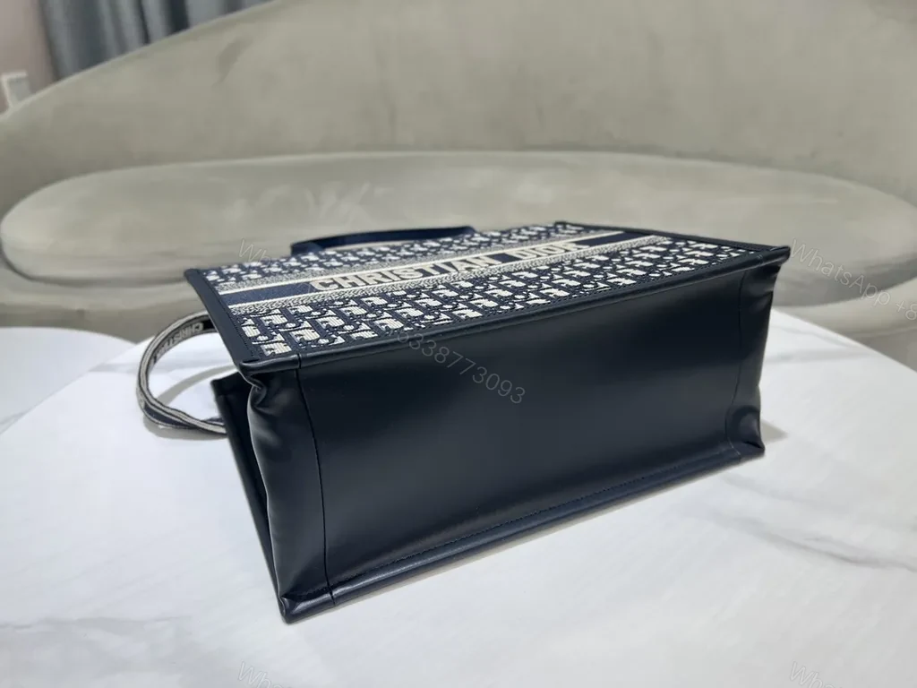 View 9 of Bold Monogram Tote: Dior-Inspired Luxe Tote Bag