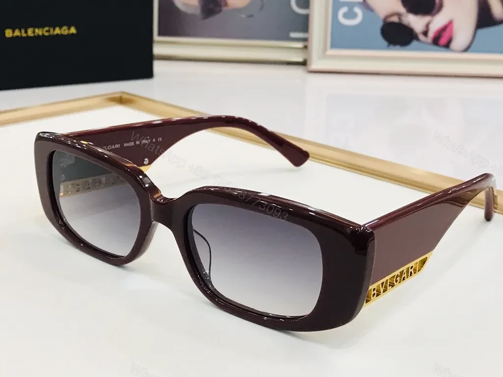 View 9 of BVLGARI Luxe Frames: Oversized Black Acetate Sunglasses