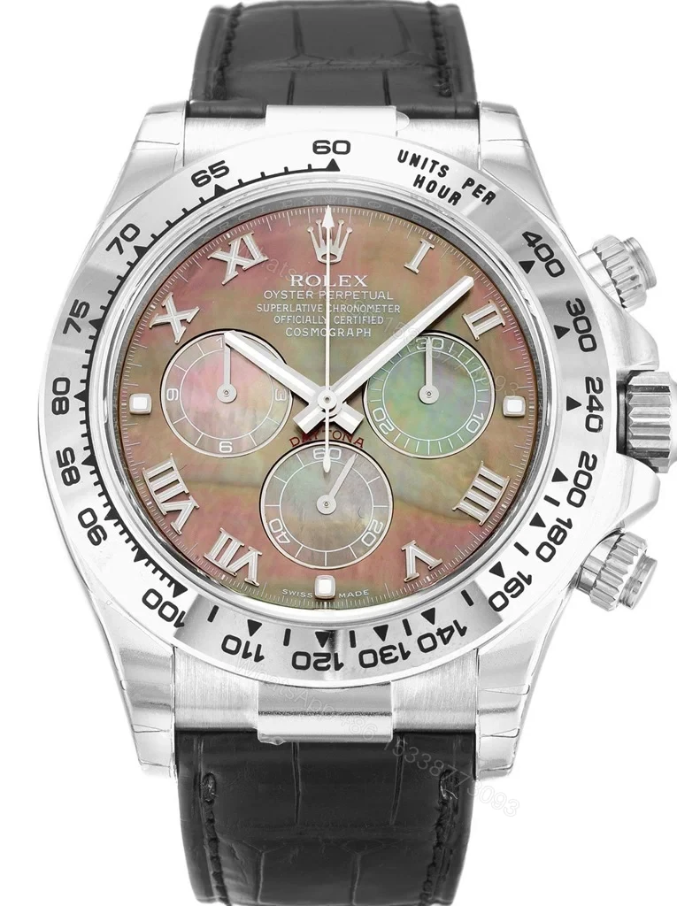 Replica Rolex Daytona Mother of Pearl – Black Dial 116519 — view 1