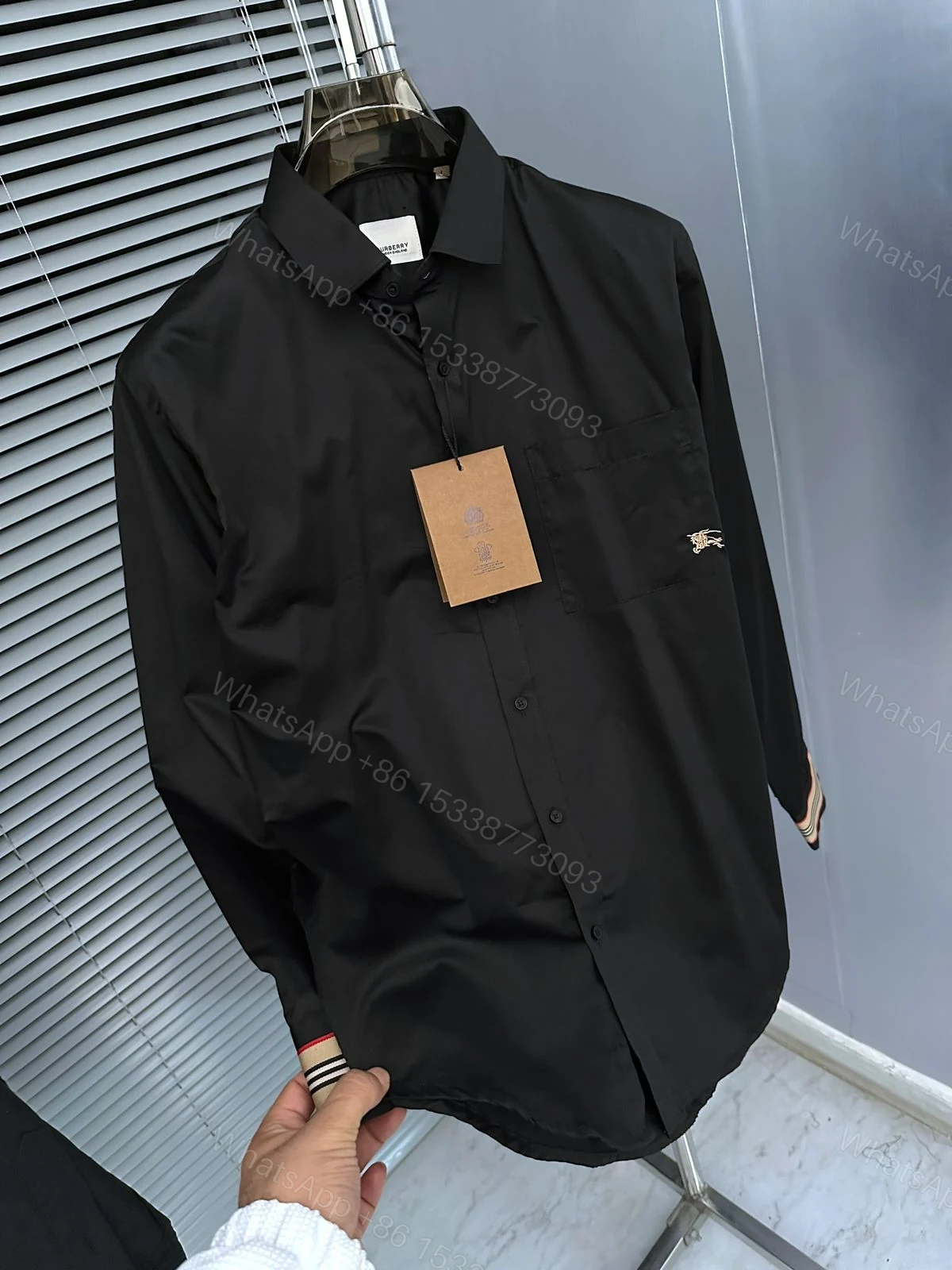 View 2 of First Copy Burberry & Balmain Paris Original Cotton Lycra Premium Shirts