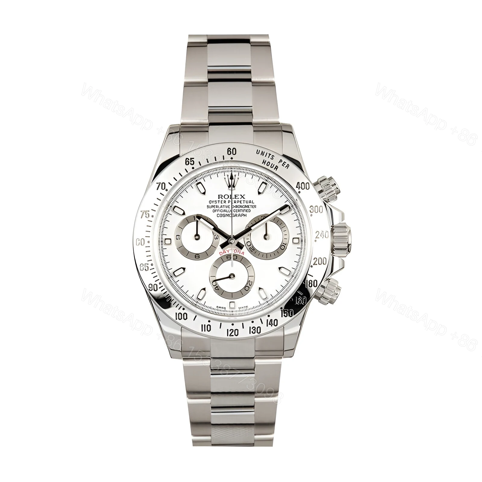 Rolex Daytona White Dial 116520 Replica — view 1