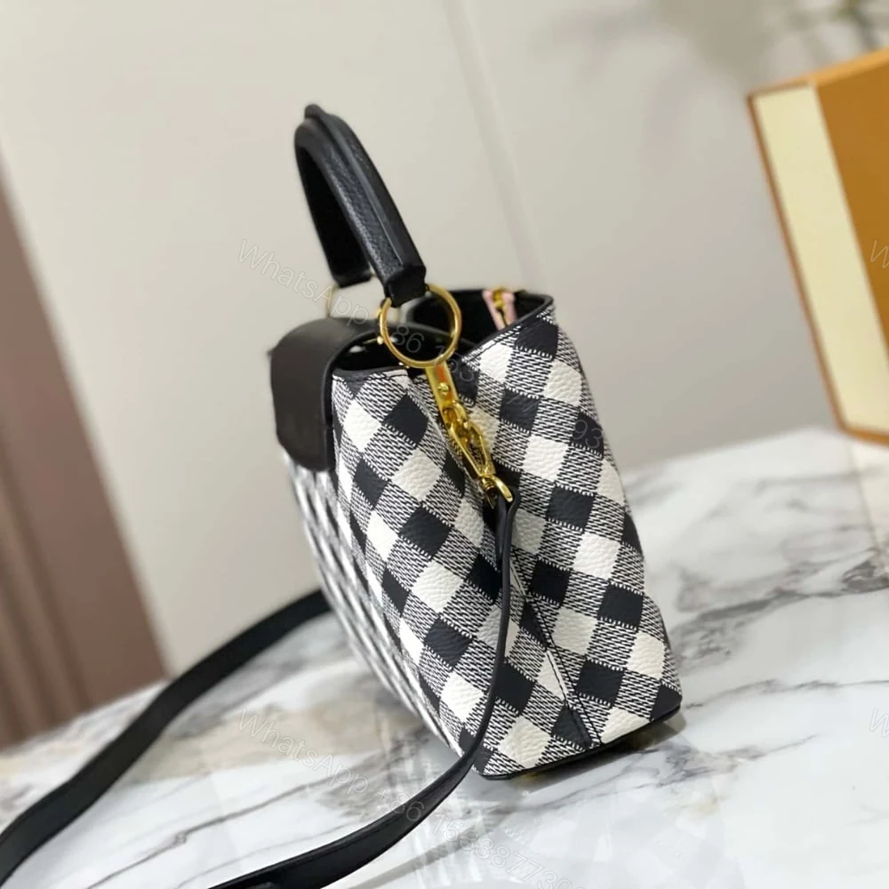 View 3 of Louis Vuitton Capucines BB Bag Black 27Cm M20716