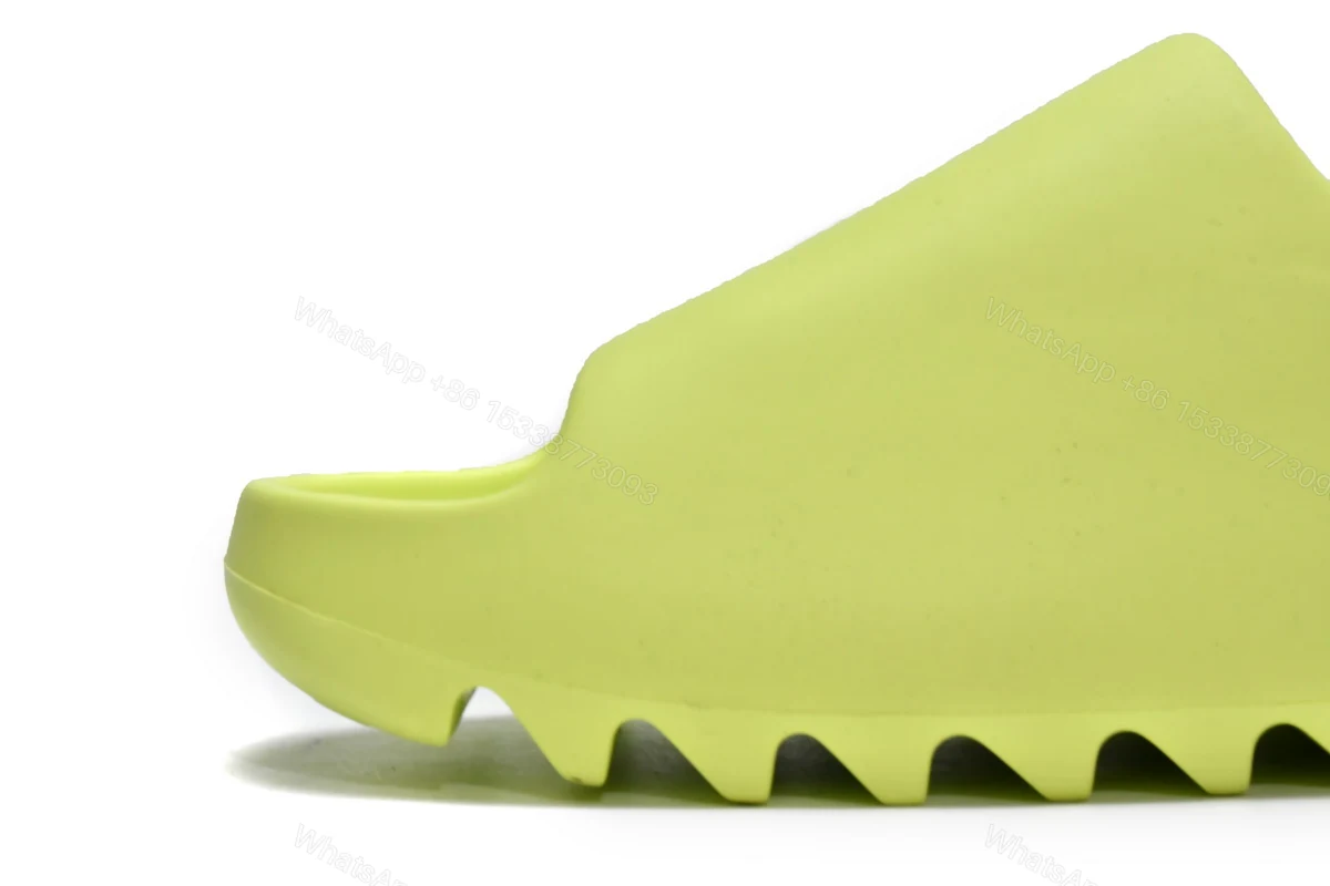 View 5 of adidas Yeezy Slide Reps Fluorescent Green GX6138