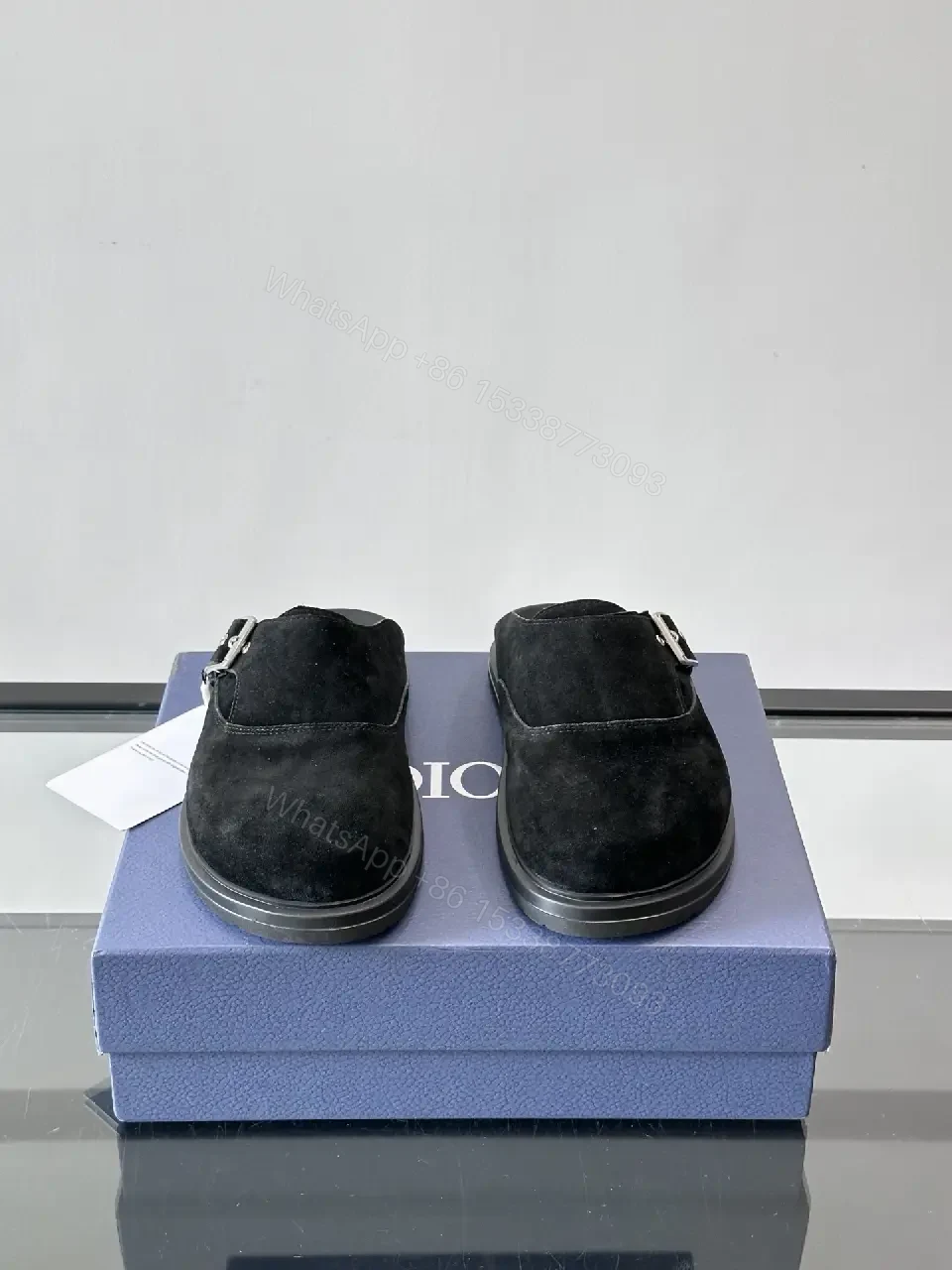 View 6 of Avant-Guard Slip-On Driver Mules: Subtle Texture, Quiet Power
