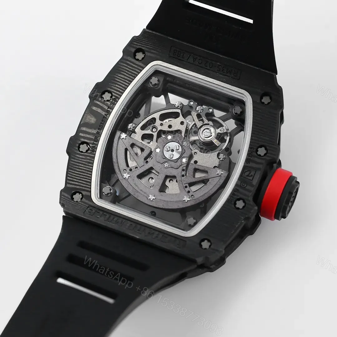 View 7 of Richard Mille RM 35-02 Rafael Nadal Black Carbon Fiber Automatic Watch