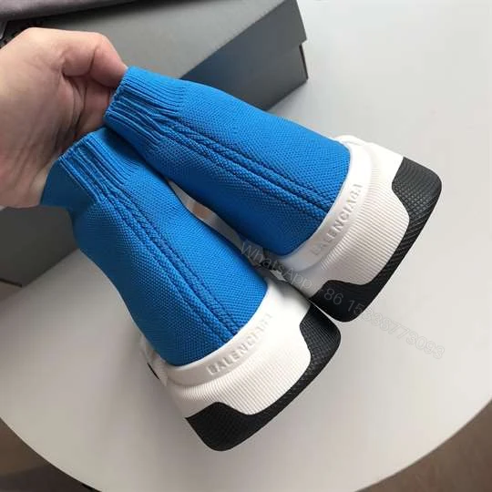 View 8 of BALENCIAGA SPEED 2.0 SNEAKER IN BLUE – BB147