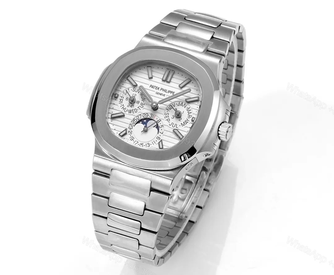 View 3 of Patek Philippe Silver Nautilus Watch