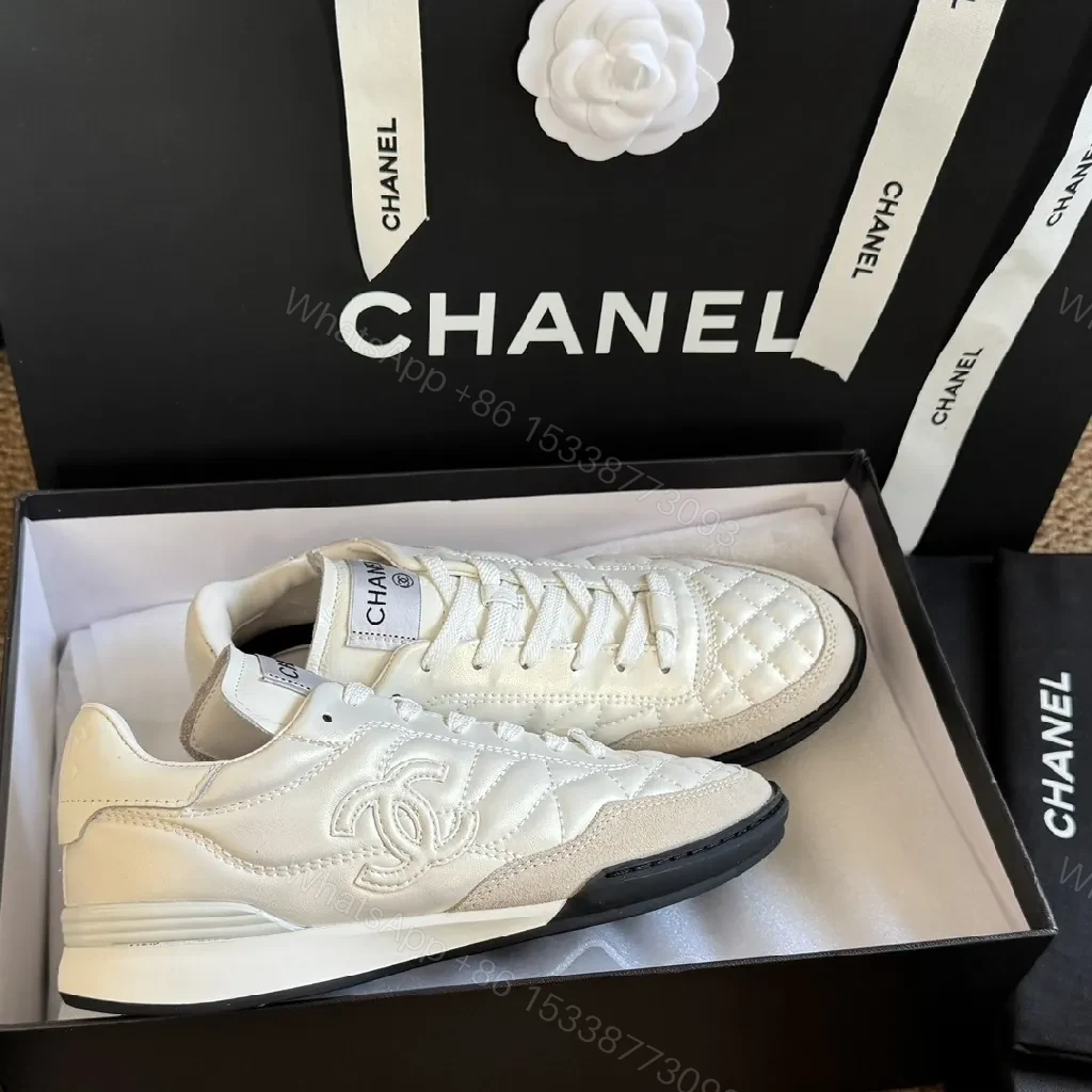 View 7 of Quilted White Suede Sneaker — Luxe Everyday Comfort