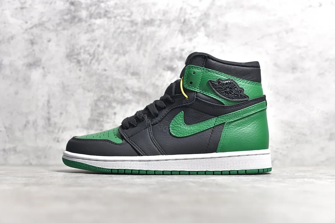 Air Jordan 1 Retro High “Pine Green Black ” Replica — view 1