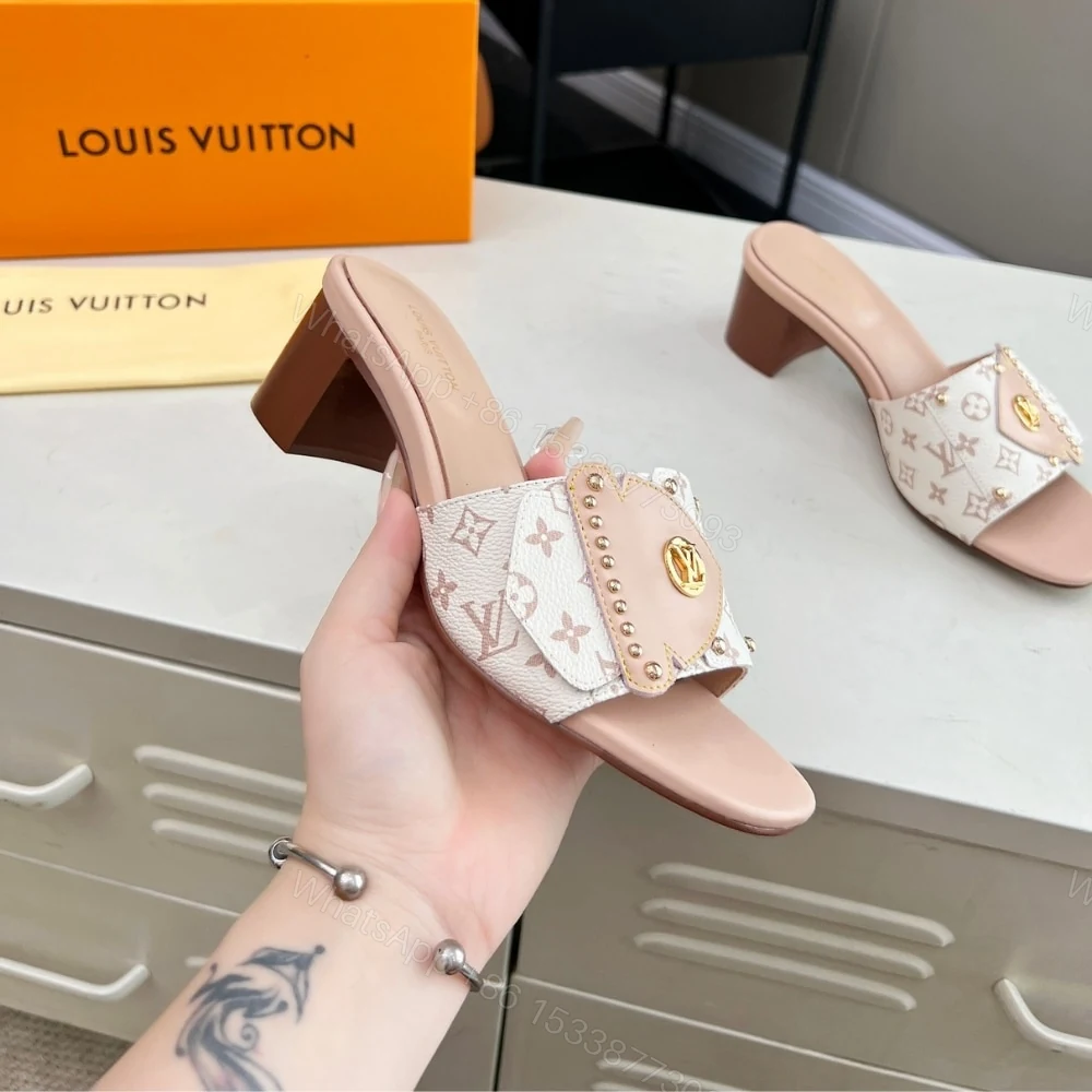 View 4 of LOUIS VUITTON LV FRAME MULE DUNE BEIGE 1AHMRN
