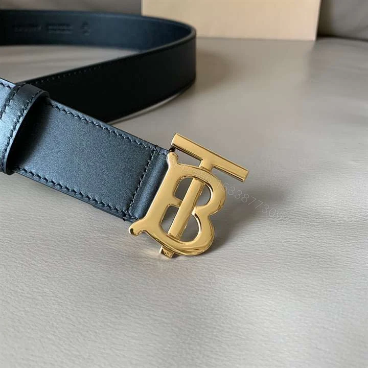 View 9 of BURBERRY MONOGRAM MOTIF LEAHTHER BELT – B31