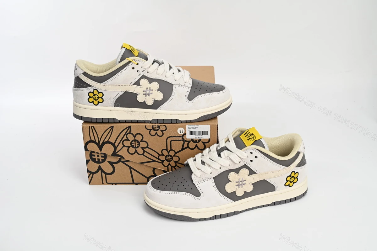 Nike SB Dunk Low WTP"MOSS" DUNK Beige Gray 1063-32-024 — view 2