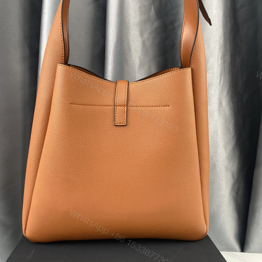 View 4 of Saint Laurent 5 À 7 Soft Small Hobo Bag In Smooth Beige 27Cm
