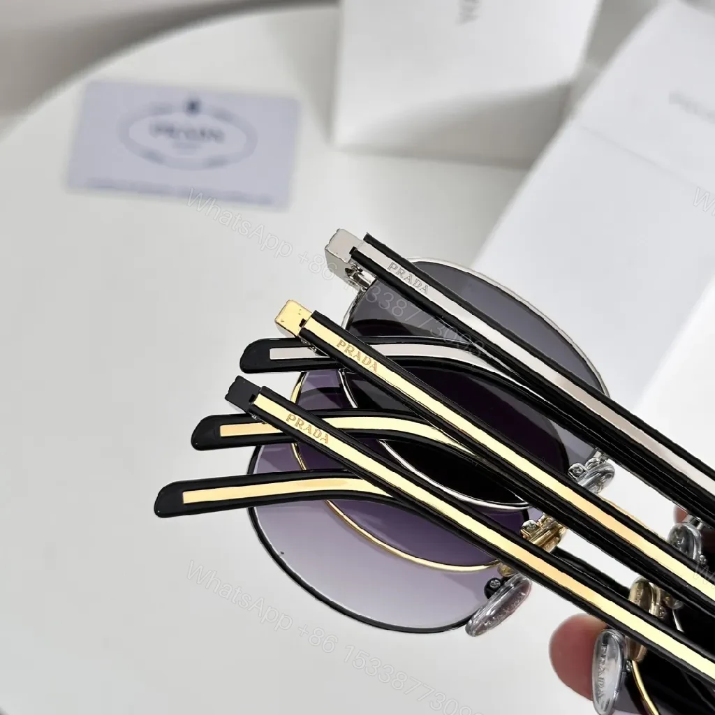 View 3 of Brown-Tope Gradient Aviator Sunglasses - Premium Metal, Classic Style
