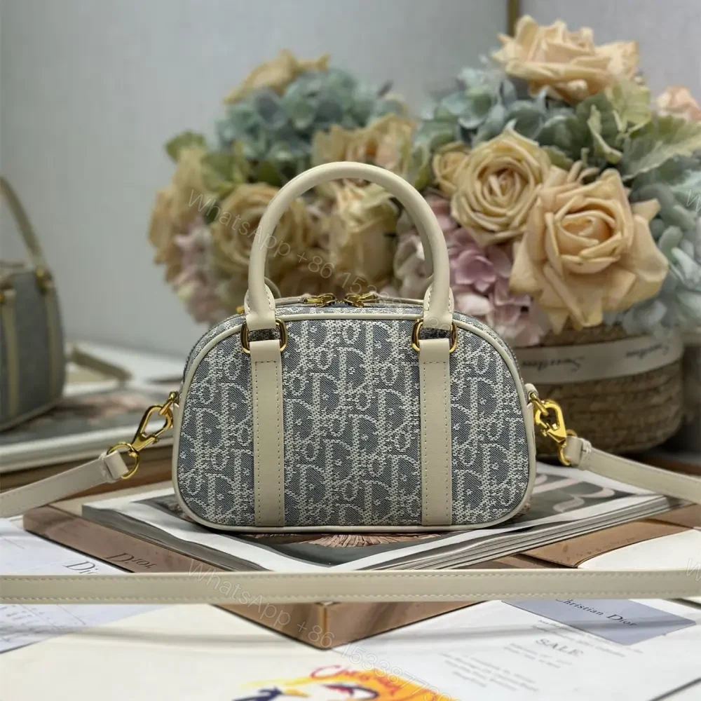 View 2 of 高仿Dior*D-Vibe系列S238M925白色印花手提單肩包白色Mini免檢版