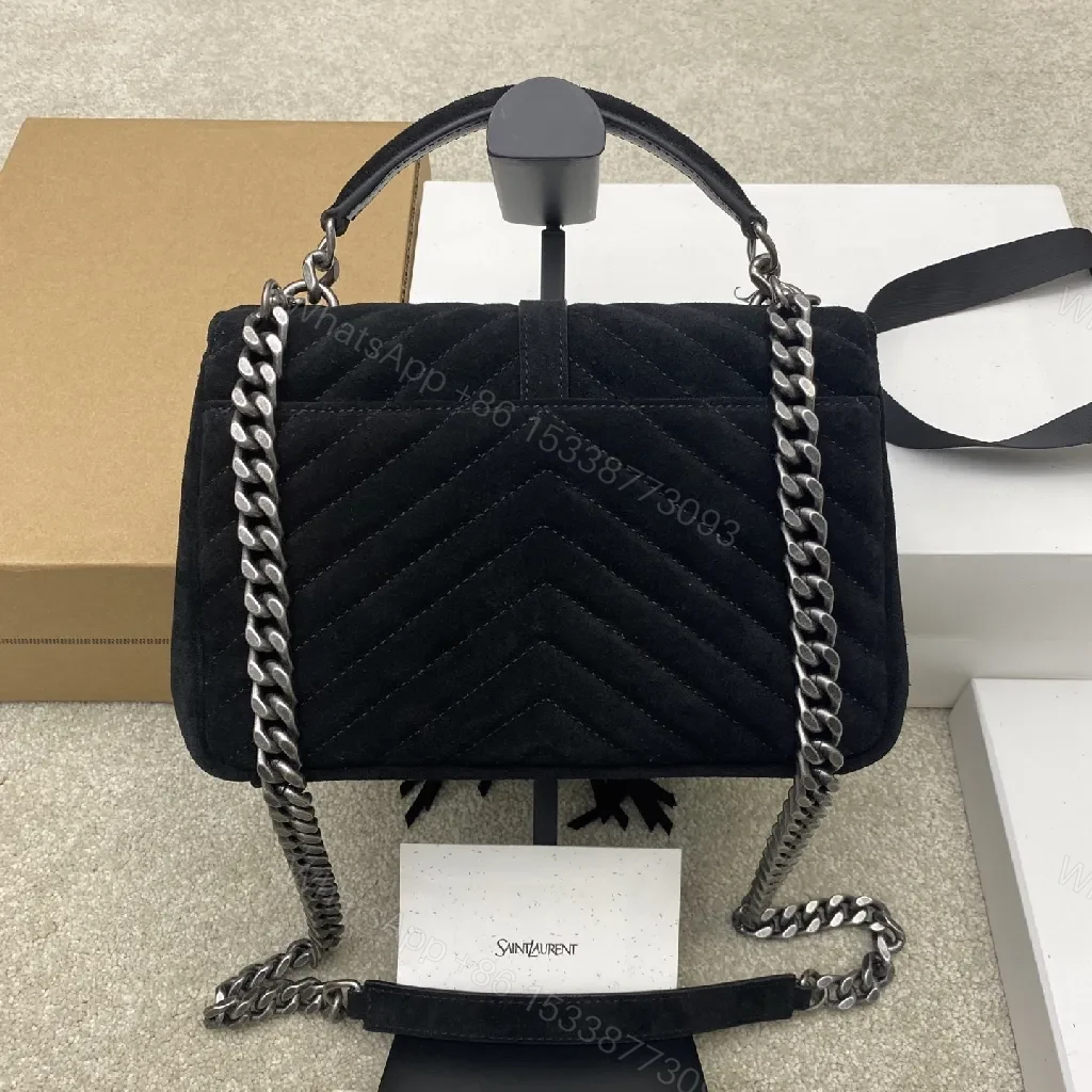View 3 of Suede Fringe Bag: Luxe Hardware, Evening-to-Day Carry