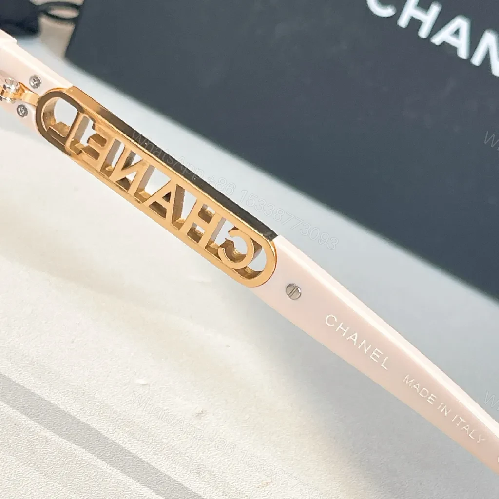 View 8 of Blush Pink Quilted Sunglasses | Acetate Luxury Eyewear