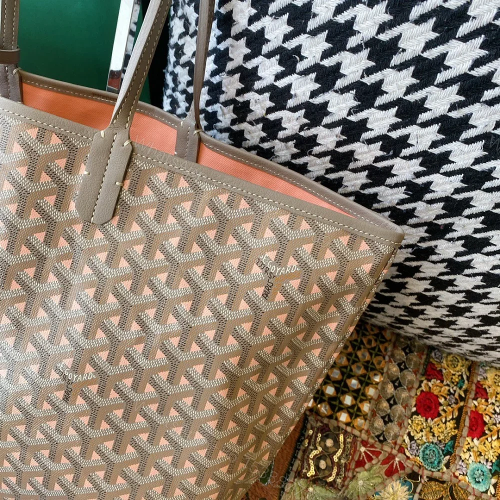View 4 of 高仿GoyardTote包系列170週年紀念款粉色