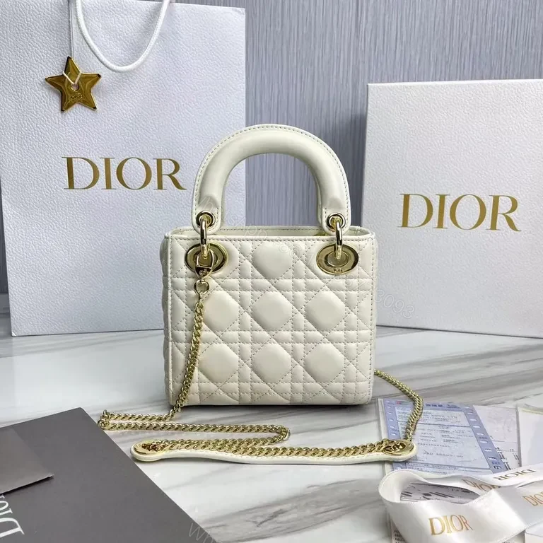 View 4 of Dior-Inspired Quilted Mini Bag: Luxe Everyday Silhouette