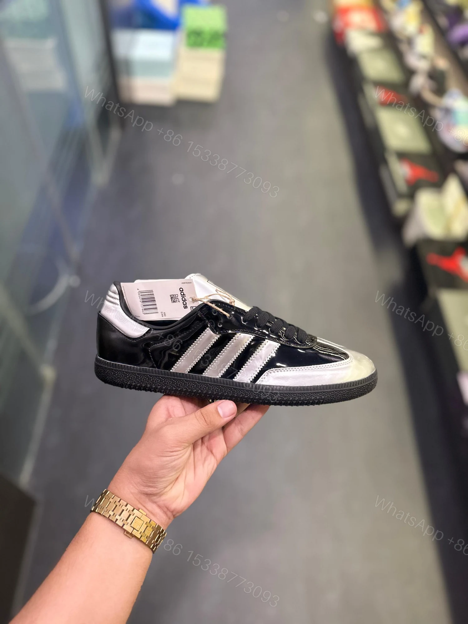 View 3 of First Copy Adidas Samba Atmos Black S