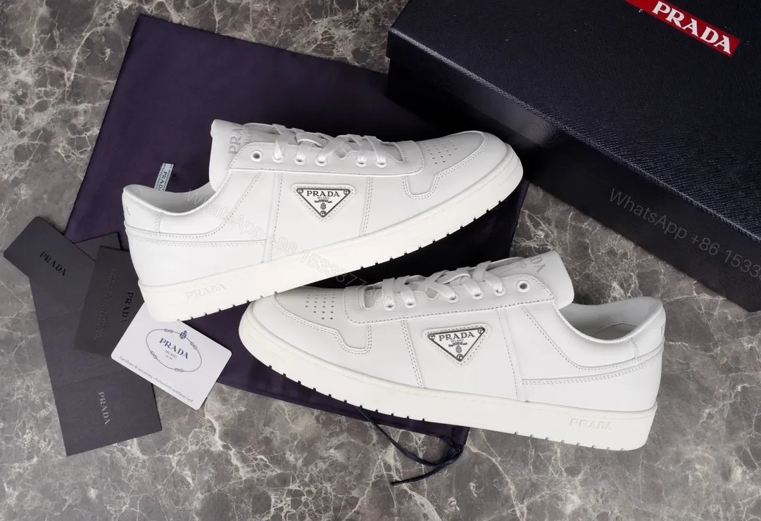 View 2 of Minimal White Leather Sneakers - Luxe Everyday Comfort