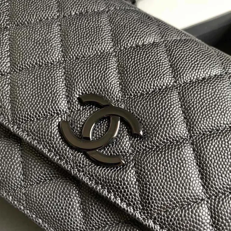 View 3 of Chanel-Inspired Quilted Leather Crossbody: Luxe Everyday Bag