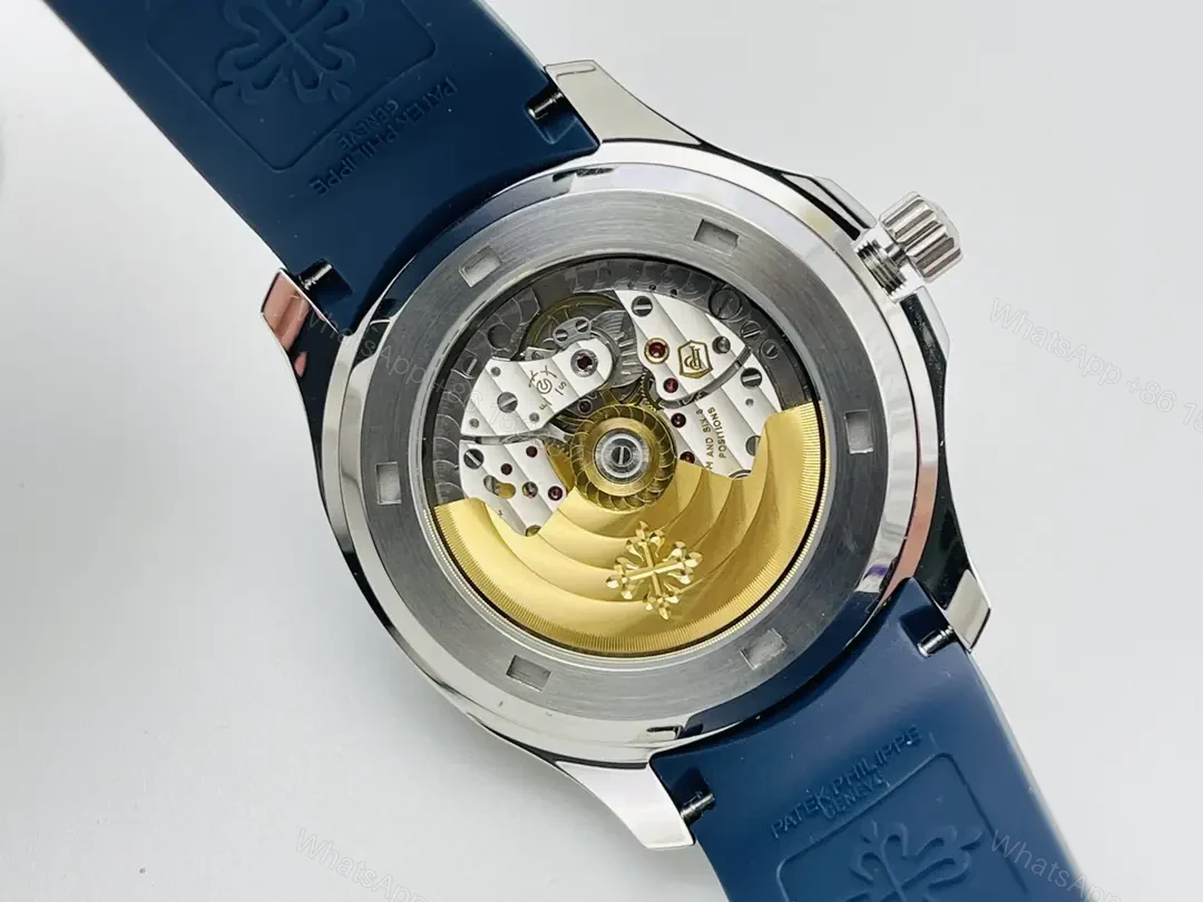 View 7 of Patek Philippe Aquanaut Blue Watch Blue Rubber Strap Ultimate 40MM PP-AQUANAUT-5167A-BLU-RUB