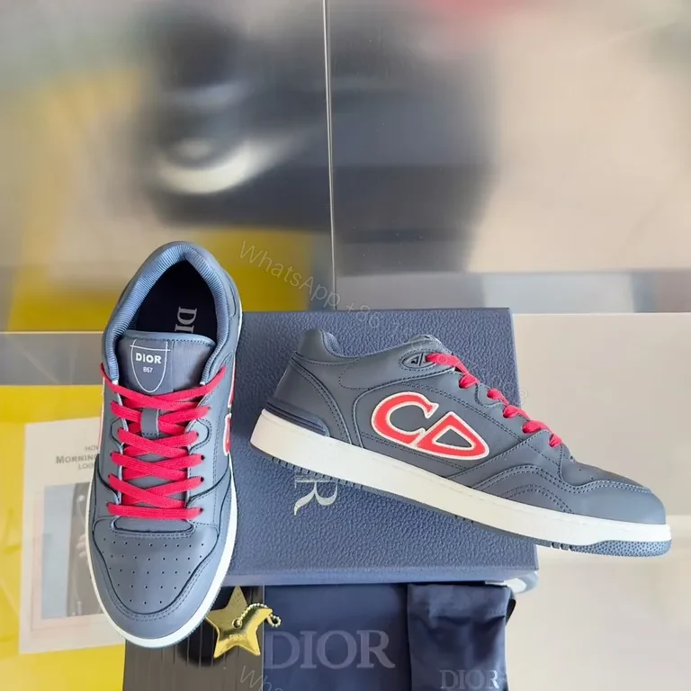 View 6 of Chic Dior-Influenced Court Sneakers: Everyday Luxury