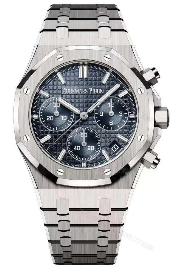 Audemars Piguet Super Clone Royal Oak Blue Dial 26240 Chronograph 41mm Cal.4401 — view 1
