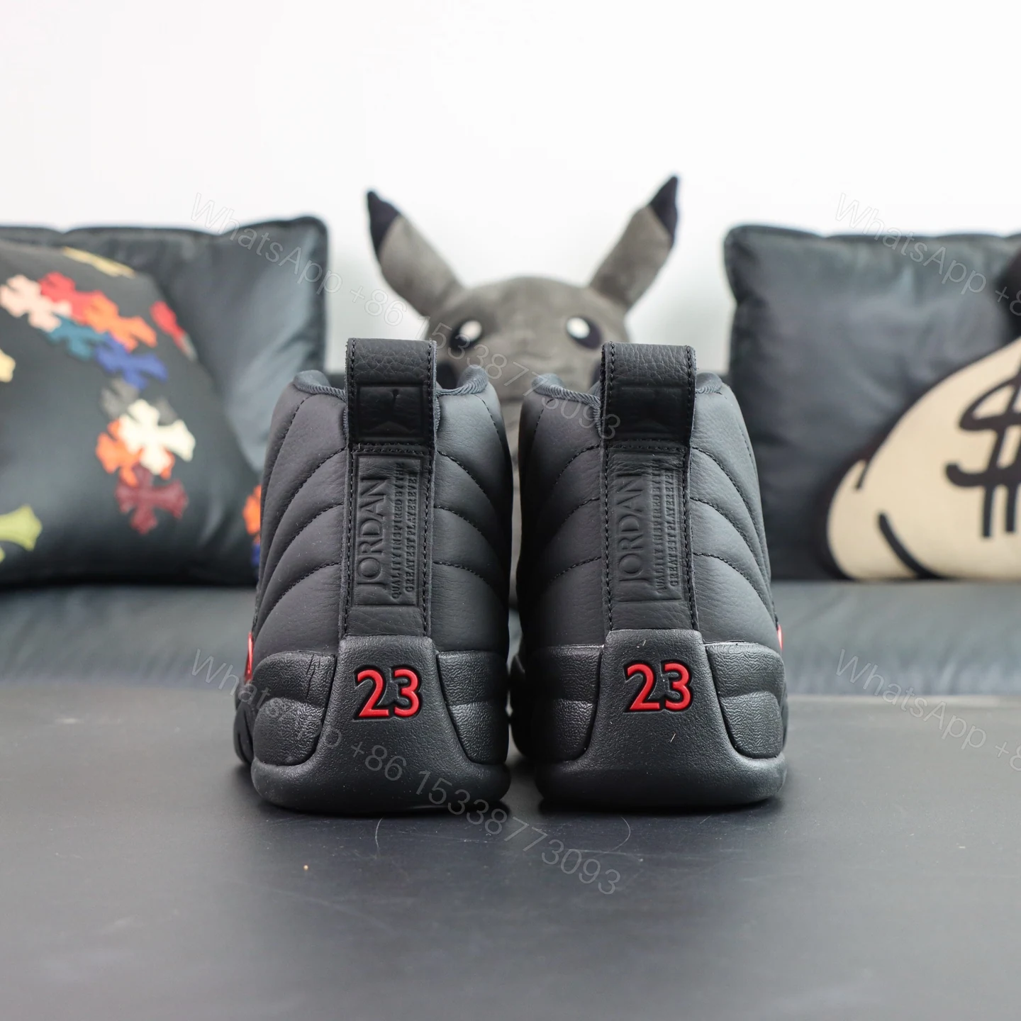 View 7 of Air Jordan 12 “Bloodline” Reps