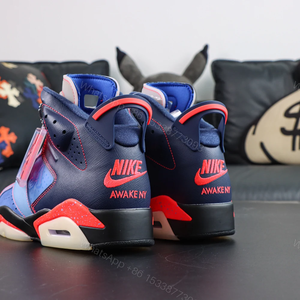 View 5 of Awake NY Air Jordan 6 “Midnight Navy”