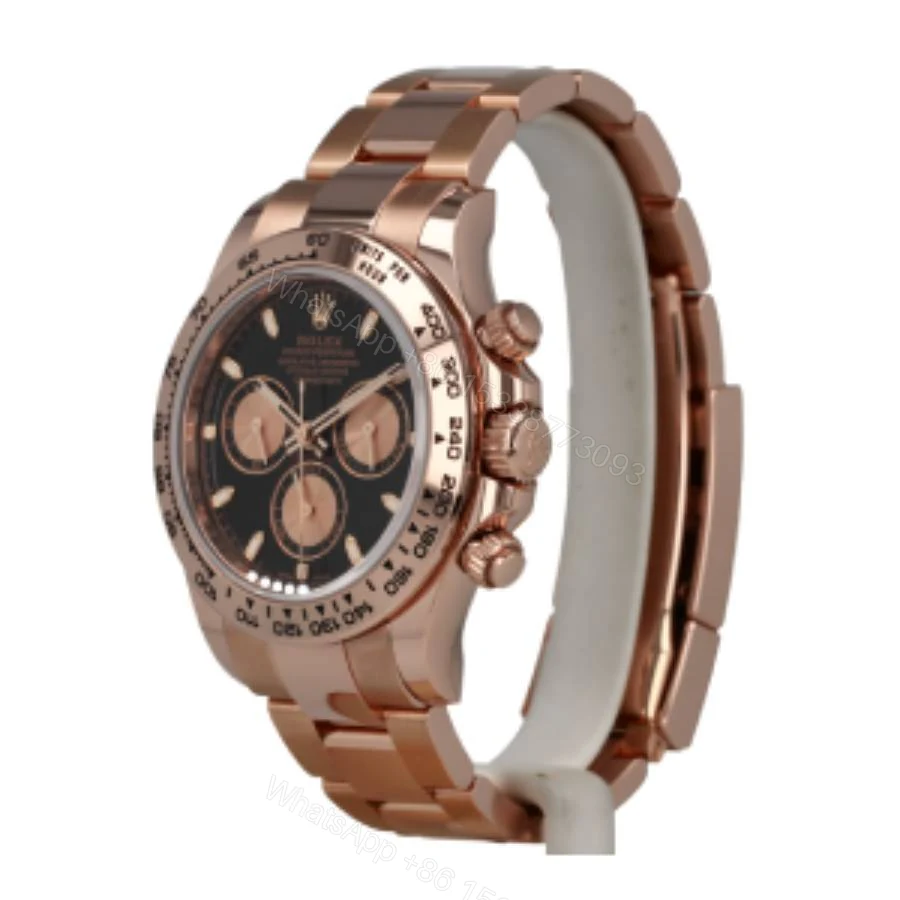View 3 of Rolex Daytona Cosmograph 116505 Everose Gold Black Dial Super Clone