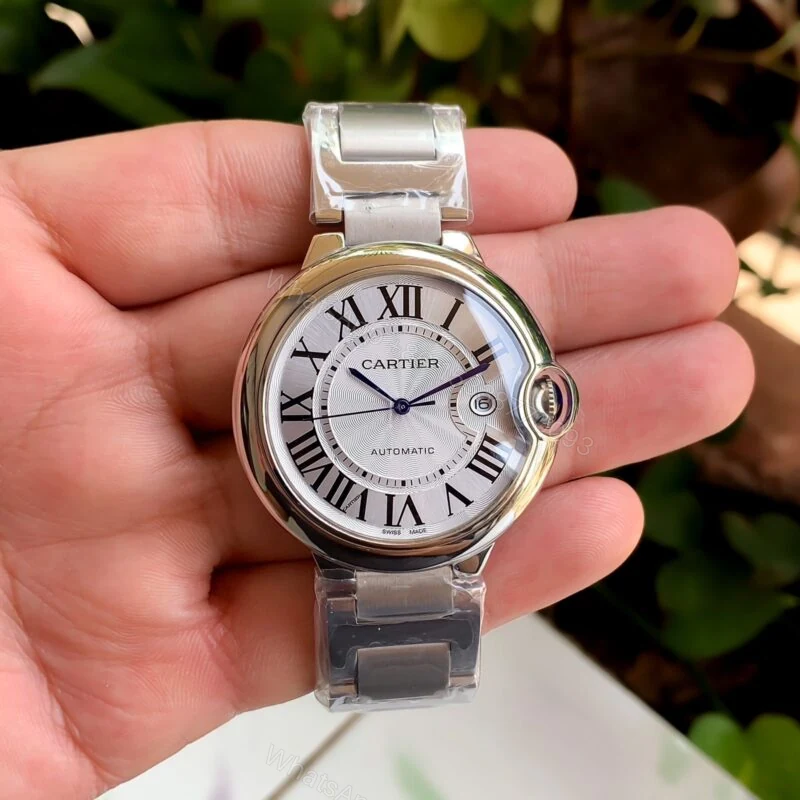 Cartier Ballon Bleu WSBB0040 40MM Automatic Silver — view 1