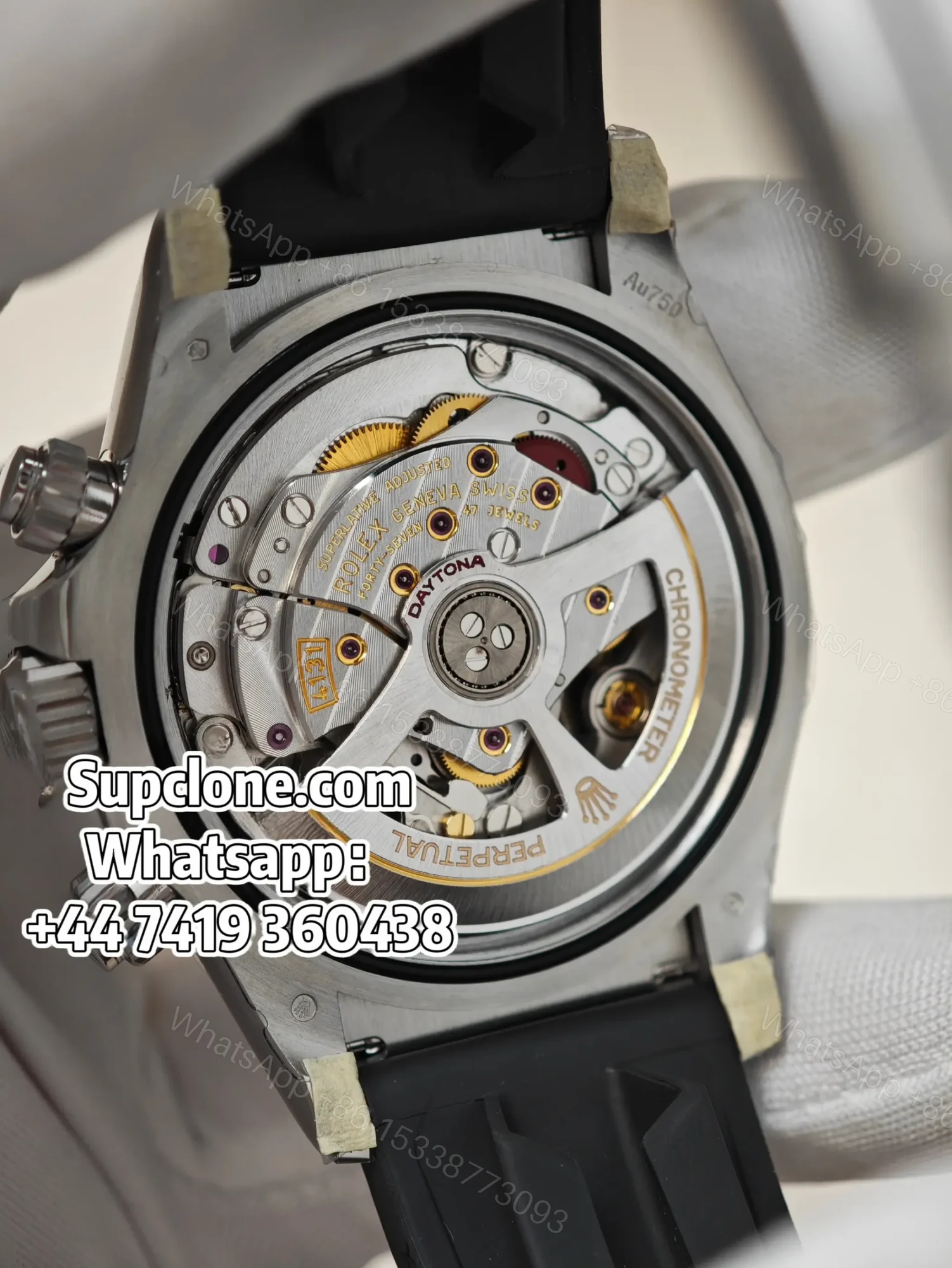 View 10 of Rolex Super Clone Daytona M126519LN-0002 Black Dial 4131 Movement