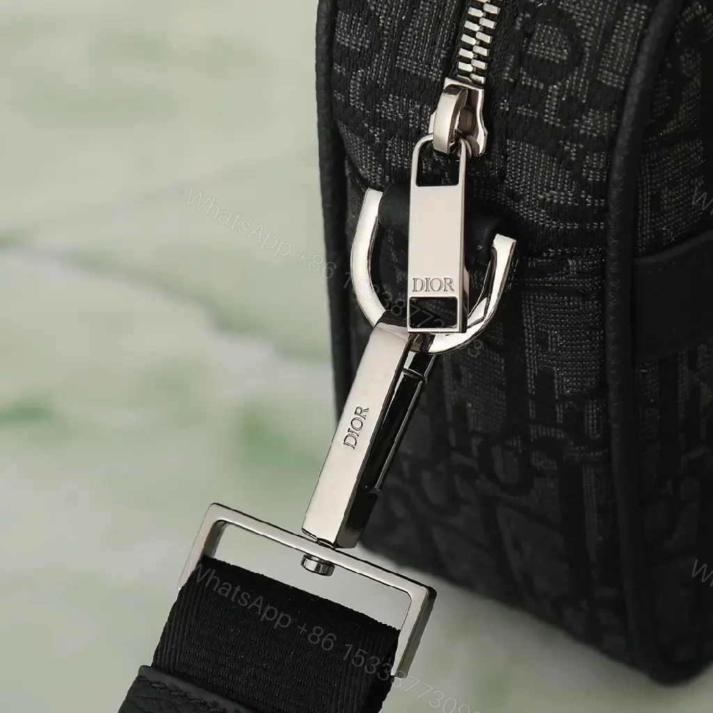 View 7 of Crossbody Black Monogram Mini Bag: Modern Luxury, Everyday Organizing