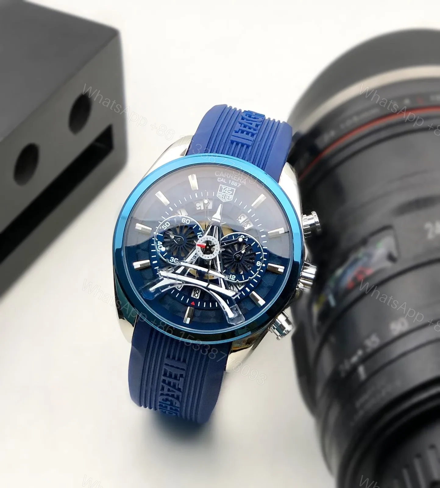Tag Heuer Carrera Eiffel Tower Edition Blue — view 1
