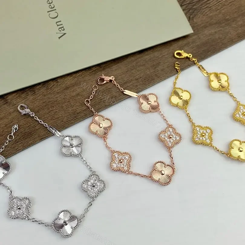 View 2 of 高仿首飾VanCleef&Arpels*RP4KN01五花四葉草手鏈
