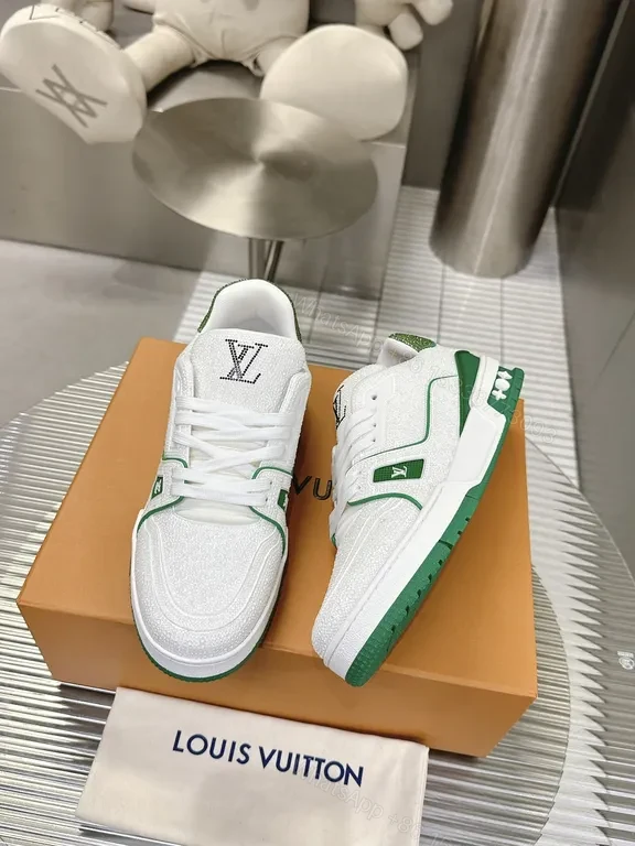 View 4 of Chic Velocity Trainers: Luxury LV-Style Comfort Sneakers