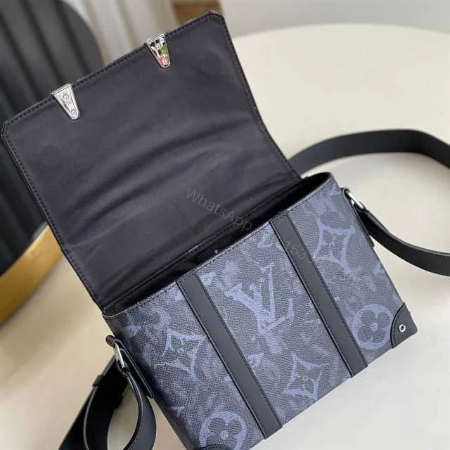 View 9 of LOUIS VUITTON TRUNK MESSENGER MONOGRAM CANVAS M57271