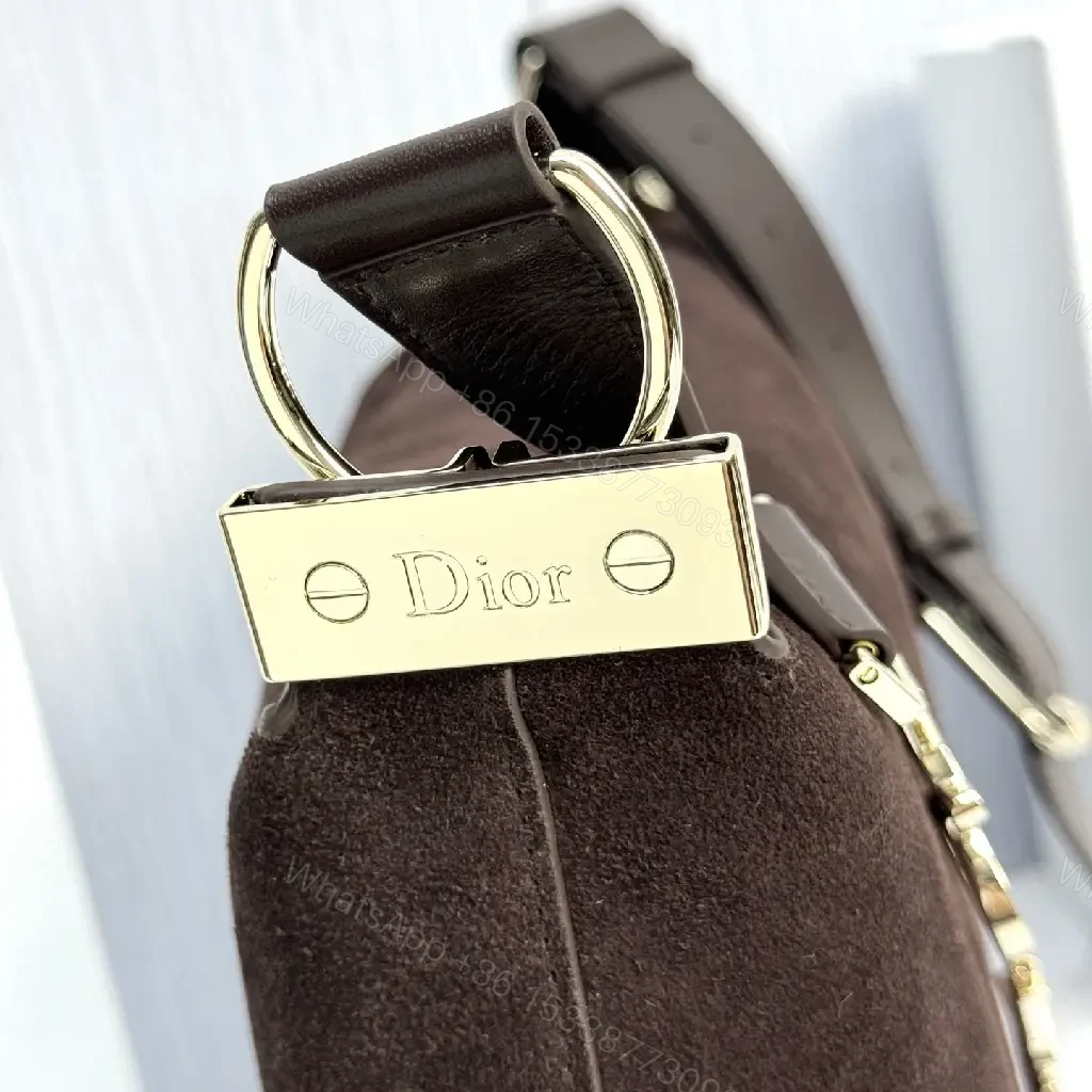 View 4 of Rich Suede Crossbody: Minimalist Hardware, Everyday Luxury