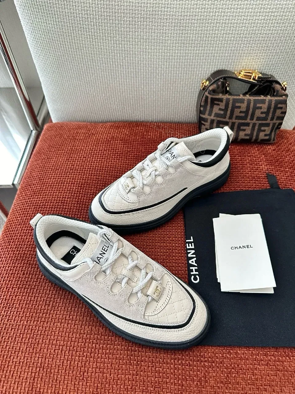View 8 of Quilted Luxe High-Top Sneakers for All-Day Comfort
