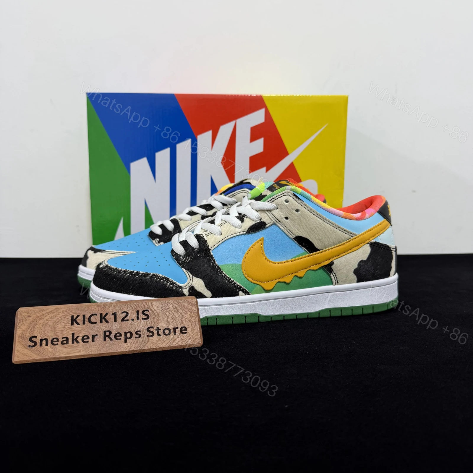 Chunky Dunky Dunk SB Low Ben & Jerry’s Replicas — view 1