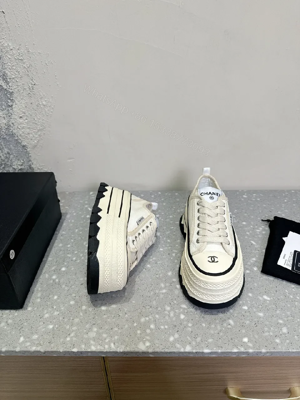 View 3 of Lux Teal Textured High-Top Sneakers with Subtle Logo