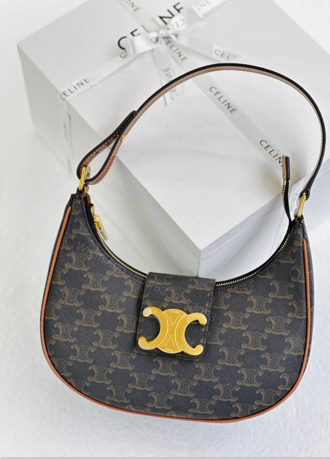 Celine Triomphe Shoulder Bag Replica Dubai — view 1