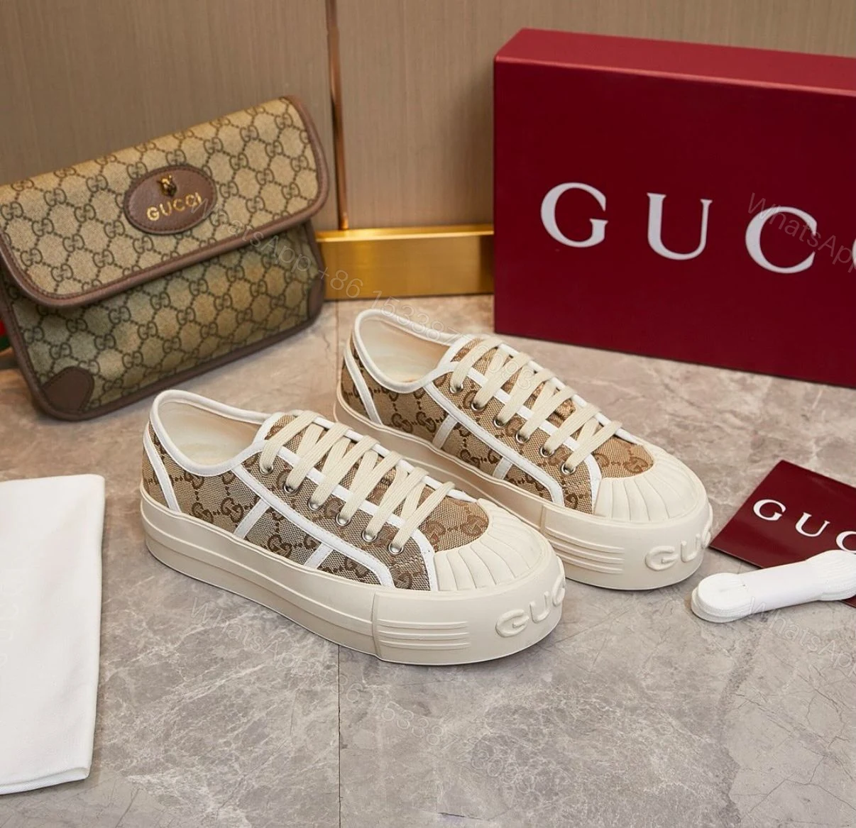 First Copy Gucci Tennis Sneaker For Her — view 1