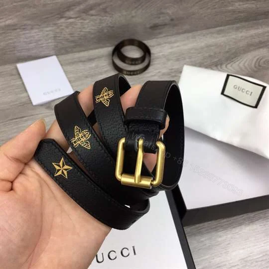 View 7 of GUCCI BEES AND STARS BELT – B39