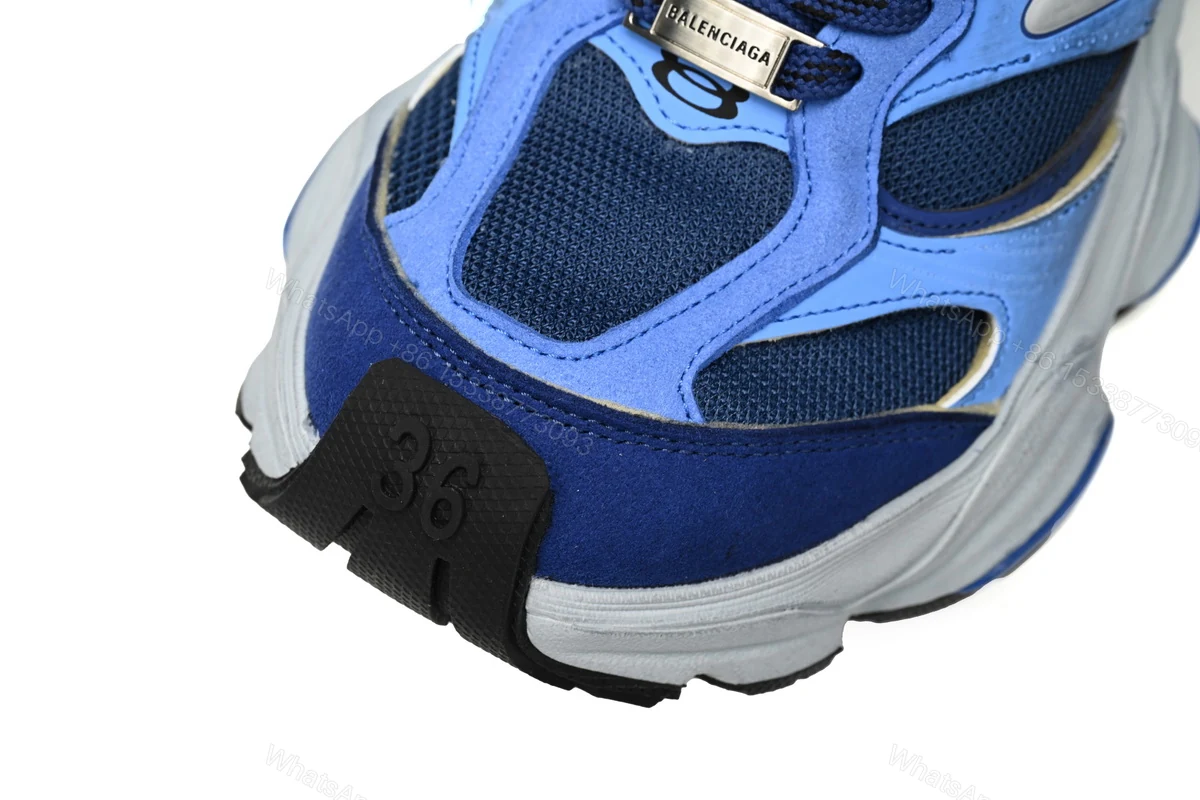 View 6 of Balenciaga CARGO Sneaker White Sapphire Blue 784339-W2MV3-2325