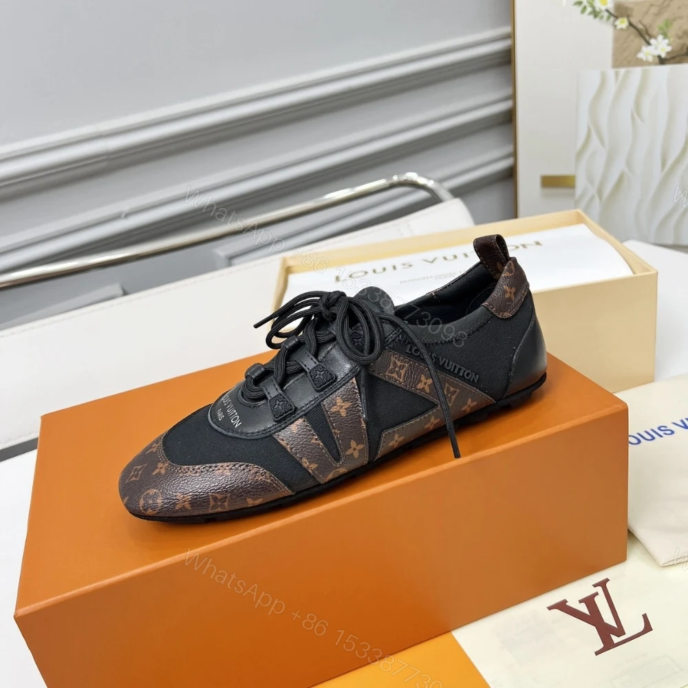 View 3 of Louis Vuitton LV Sneakerina Monogram Black 1AHNDO