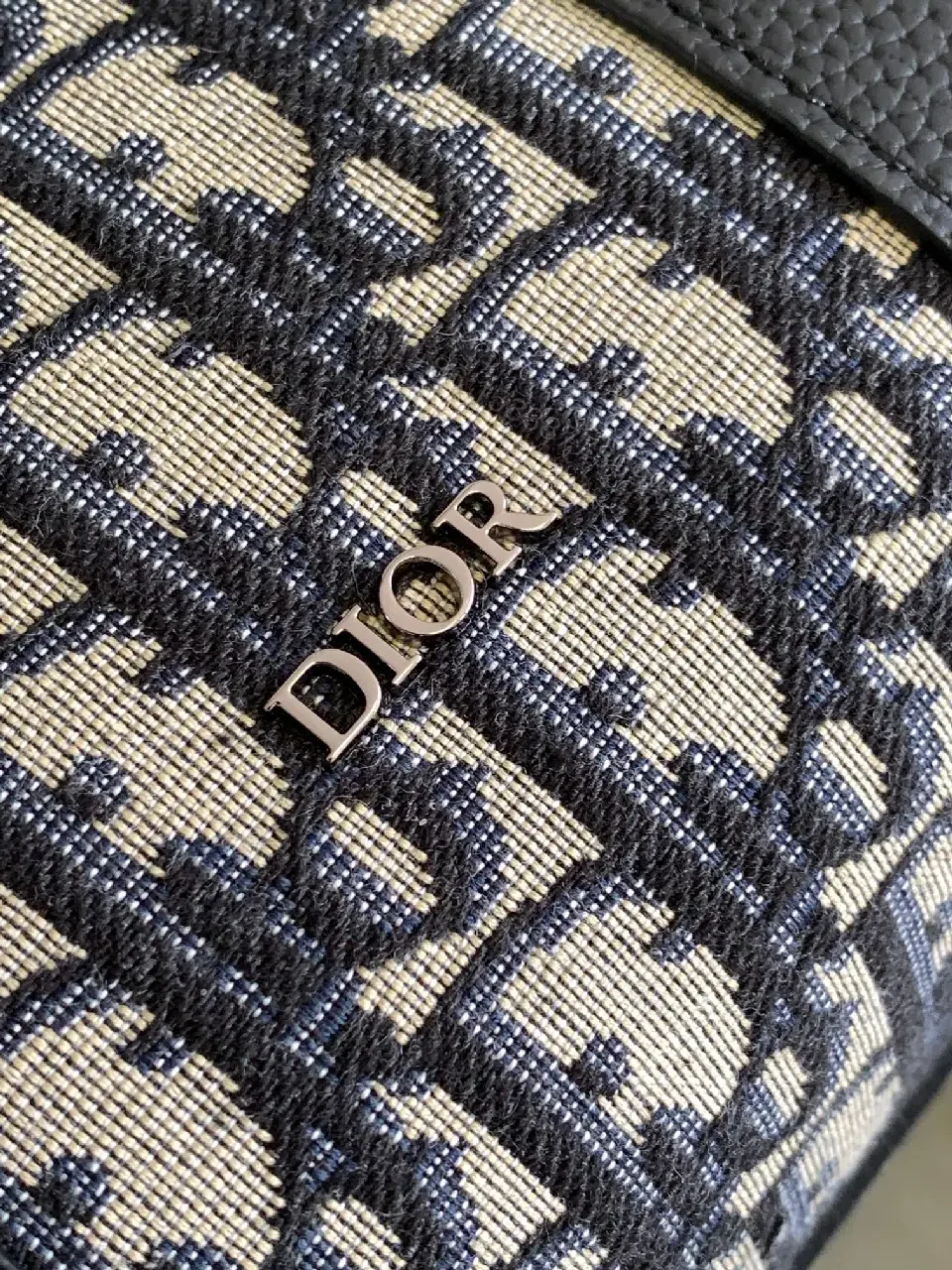 View 5 of Monogram Satchel: Compact Luxury Everyday Bag with Leather Trim