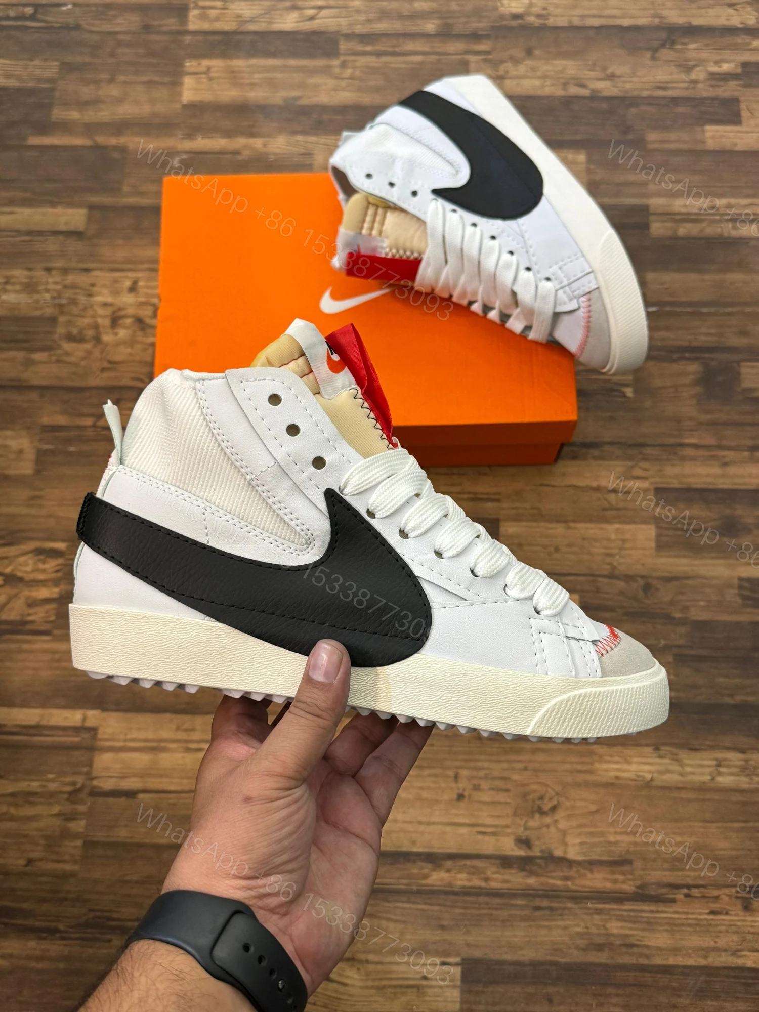 View 3 of FIRST COPY NIKE BLAZER 77 JUMBO SHOES FOR MEN